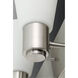 Logic 2 Light 13 inch Polished Chrome Bath Vanity Wall Light, Design Series