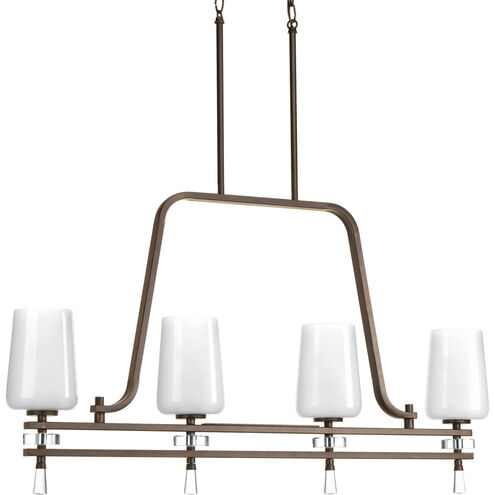 Indulge 4 Light 38 inch Antique Bronze Chandelier Ceiling Light