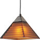 Illuma-Flex 1 Light Low Volt Brushed Nickel Flex Track Fixture Ceiling Light in Amber