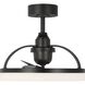 Shear 19.56 inch Matte Black Outdoor Ceiling Fan