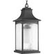 Maison 1 Light 10.5 inch Black Outdoor Hanging Lantern, Design Series