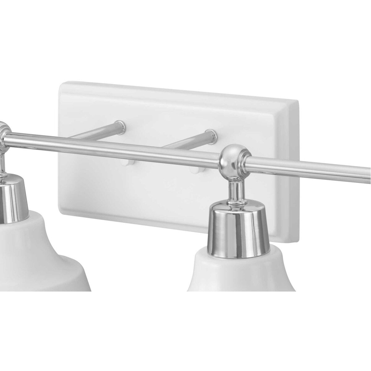 Bramlett 4 Light 33 inch Polished Chrome Bath Vanity Wall Light