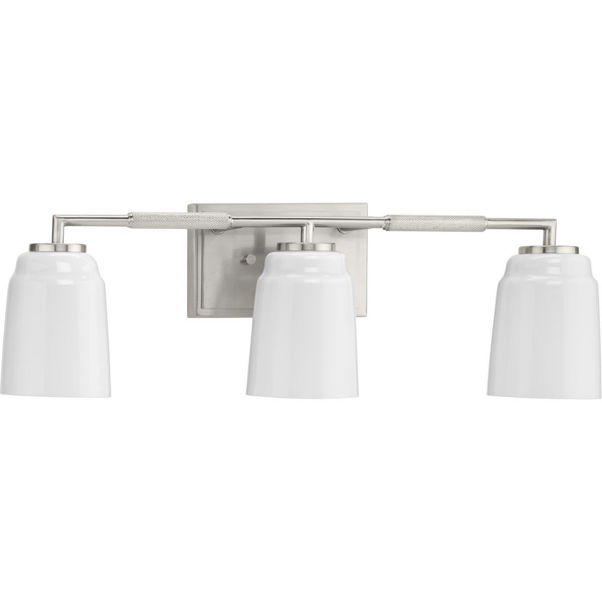 Spenser 3 Light 23.37 inch Brushed Nickel Vanity Light Wall Light