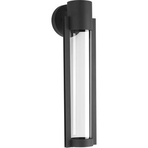 Z-1030 LED LED 20 inch Textured Black Outdoor Wall Lantern, Medium, Progress LED