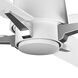 Lindale 52 inch Satin White with Matte White Blades Ceiling Fan