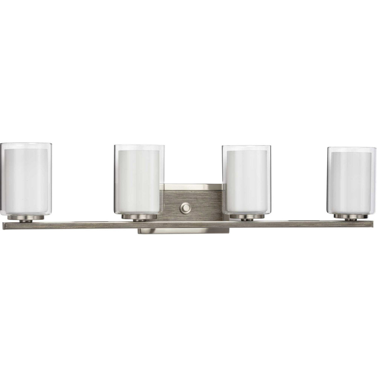 Mast 4 Light 34 inch Brushed Nickel Bath Vanity Wall Light