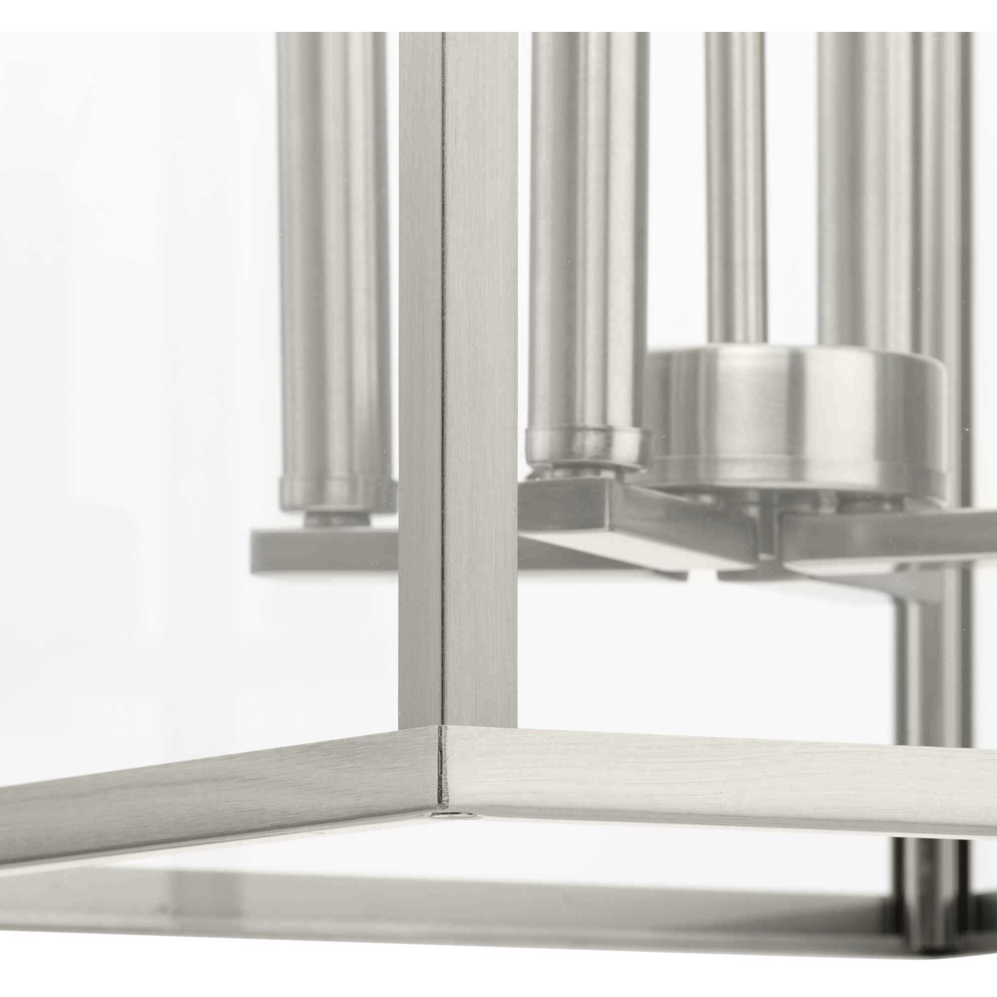 Hillcrest 4 Light 17 inch Brushed Nickel Foyer Light Ceiling Light