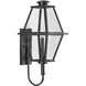 Bradshaw 1 Light 24 inch Textured Black Outdoor Wall Lantern, Design Series