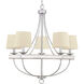 Gulliver 5 Light 26 inch Galvanized Chandelier Ceiling Light