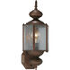 Roman Bronze 1 Light 25 inch Roman Bronze Outdoor Wall Lantern
