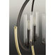 Evoke 5 Light 34 inch Antique Bronze Chandelier Ceiling Light, Design Series