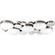 Bingo LED 24 inch Brushed Nickel Flush Mount Ceiling Light