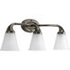Lahara 3 Light 25 inch Venetian Bronze Bath Vanity Wall Light