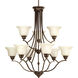 Spirit 9 Light 32.25 inch Antique Bronze Chandelier Ceiling Light
