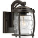 Signal Bay 1 Light 9 inch Oil Rubbed Bronze Outdoor Wall Lantern