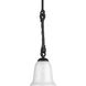 Enclave 1 Light 6 inch Gilded Iron Mini-Pendant Ceiling Light