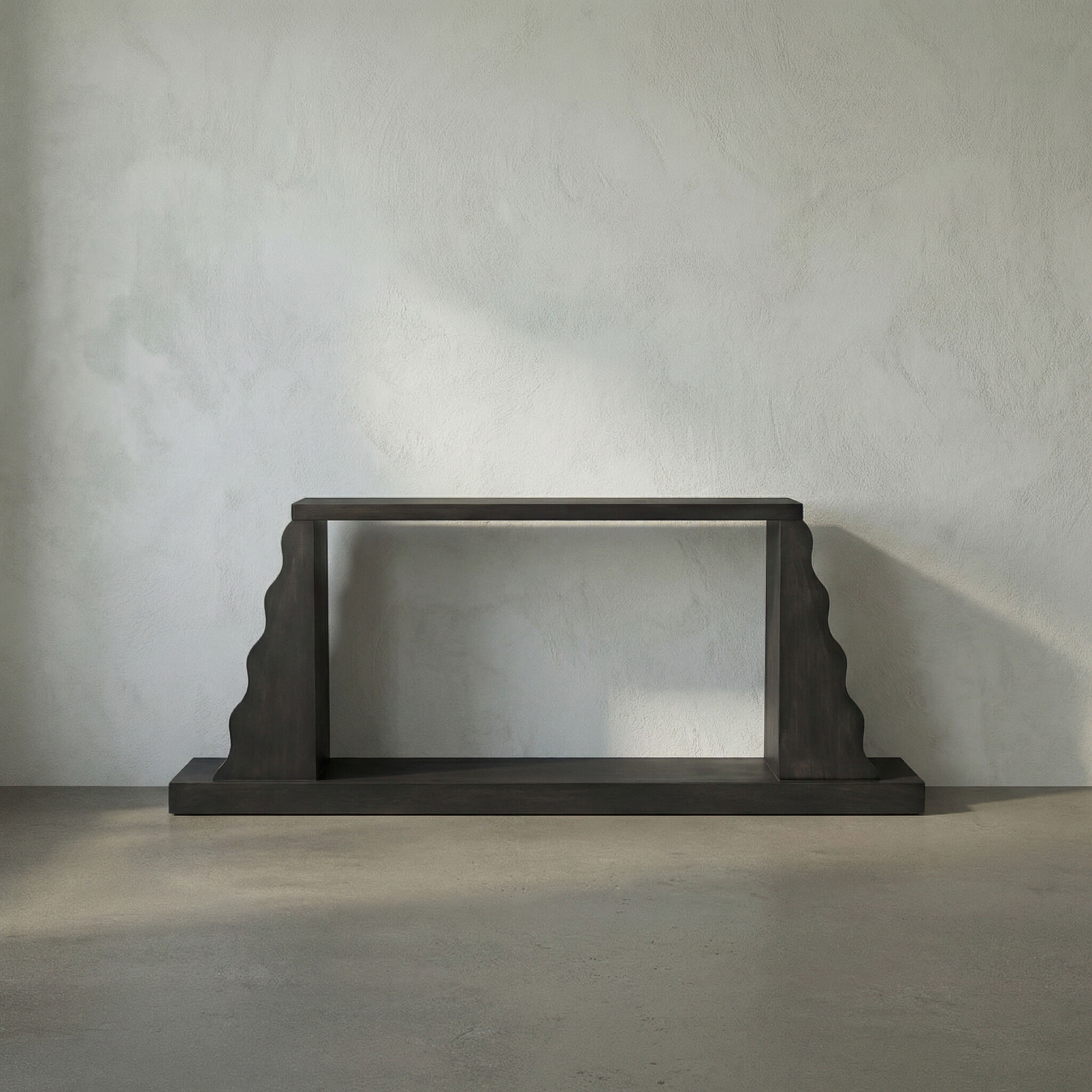 Aurora 72 X 18 inch Ebony Walnut Console