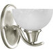 Sentura 1 Light 7 inch Brushed Nickel Bath Vanity Wall Light