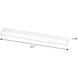 Hide-A-Lite 120 LED 24 inch Satin White Undercabinet Light, Progress LED