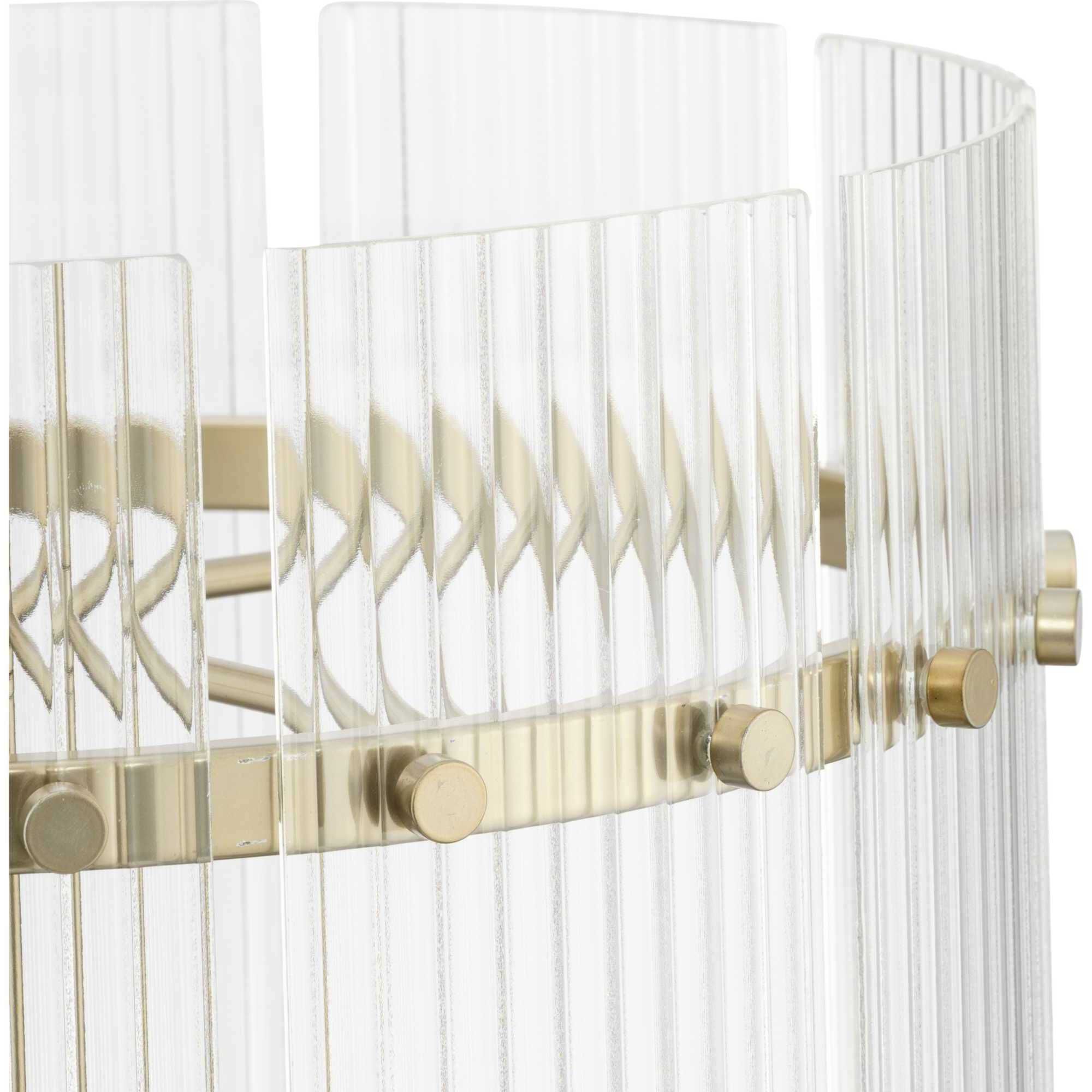 Seville 4 Light 17.87 inch Soft Gold Foyer Light Ceiling Light, Design Series