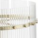 Seville 4 Light 17.87 inch Soft Gold Foyer Light Ceiling Light, Design Series