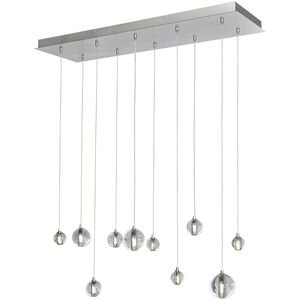 Harmony LED 33.75 inch Polished Chrome Linear Pendant Ceiling Light