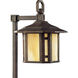 Arts And Crafts 12 18 watt Weathered Bronze Landscape Path Light