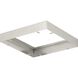 Everlume Brushed Nickel Edgelit Square Trim Ring