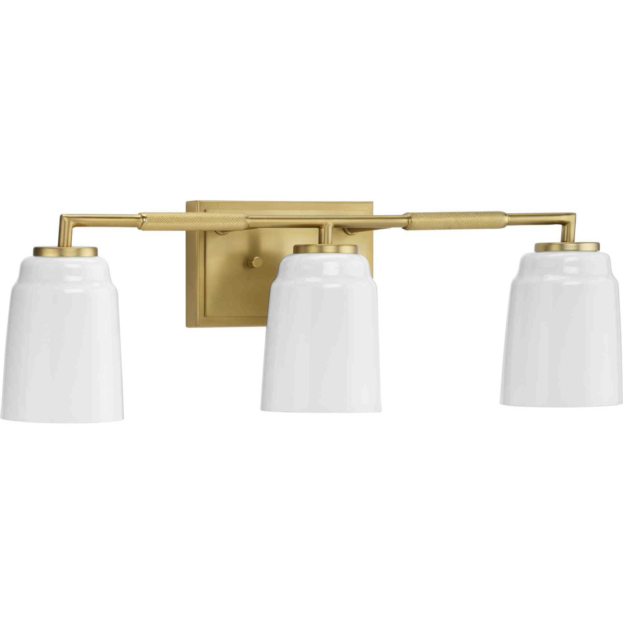 Spenser 3 Light 23.37 inch Brushed Gold Vanity Light Wall Light