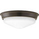 LED Flush Mount LED 13.25 inch Antique Bronze Flush Mount Ceiling Light, Progress LED