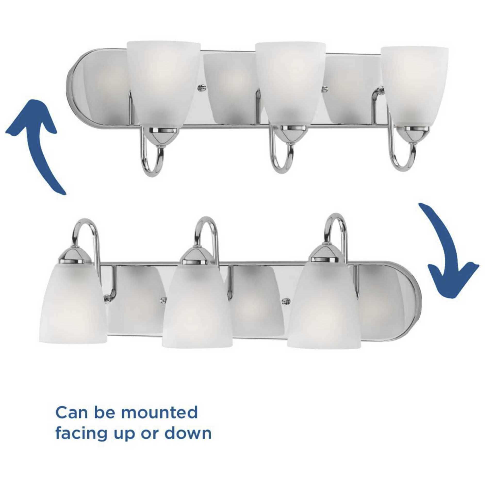 Gather 3 Light 24 inch Polished Chrome Bath Vanity Wall Light in Bulbs Not Included, Standard