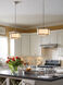 Dynamo 2 Light 13 inch Brushed Nickel Pendant Ceiling Light