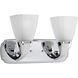 Addison 2 Light 16 inch Polished Chrome Bath Vanity Wall Light