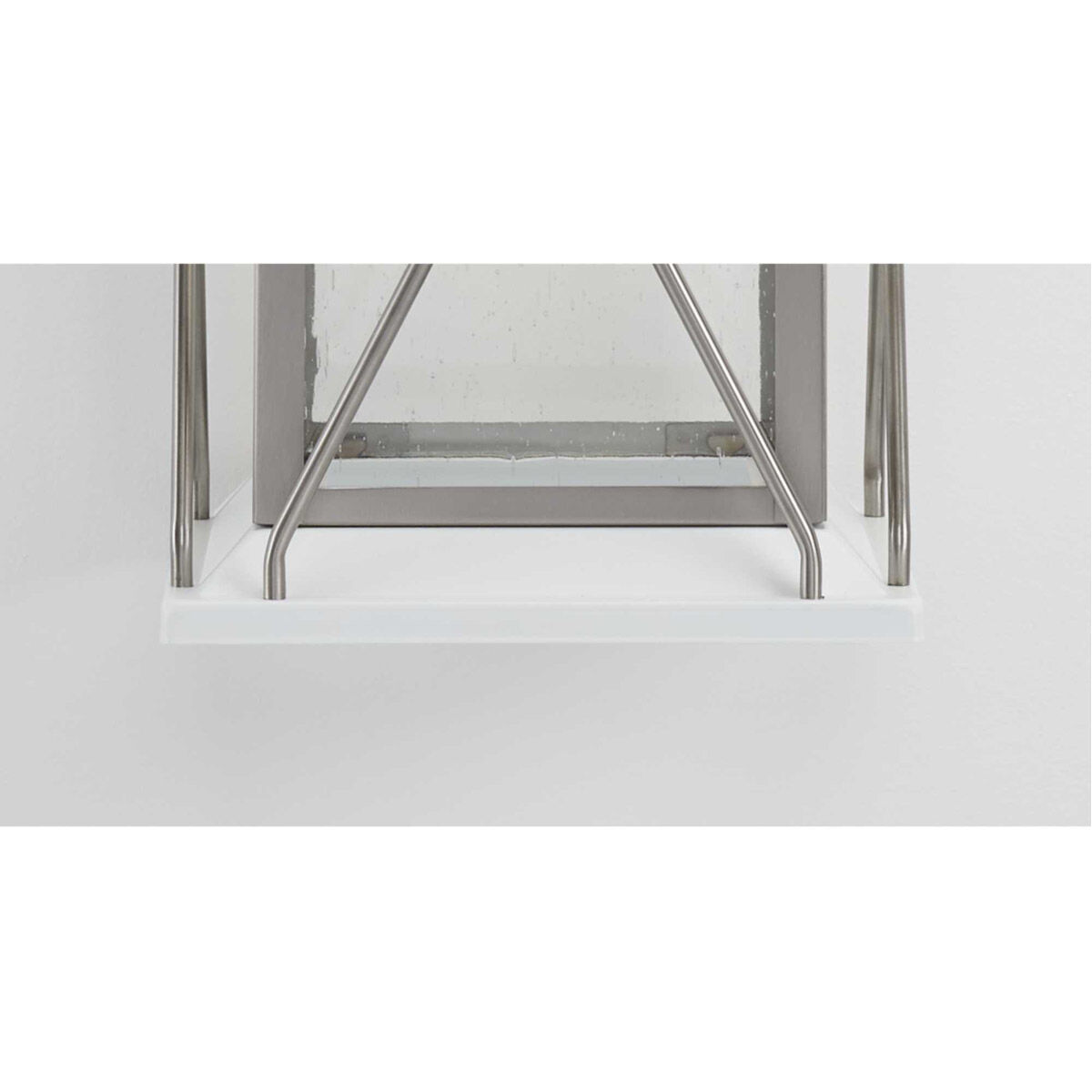 Barlowe 1 Light 16 inch Stainless Steel Outdoor Wall Lantern, Medium