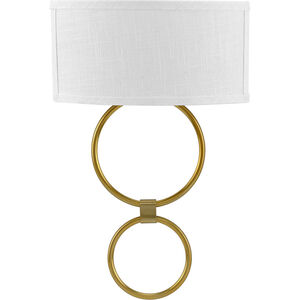 LED Shaded Sconce 1 Light 14.00 inch Wall Sconce