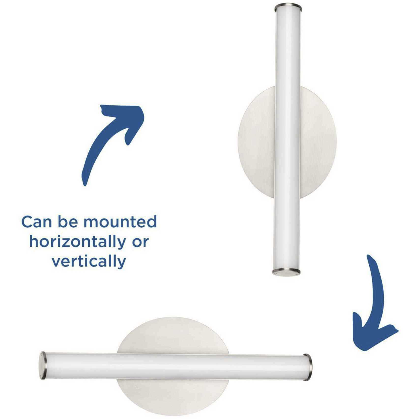 Phase 3 LED LED 16 inch Brushed Nickel Vanity Light Wall Light