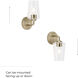 Celino Wall Sconce Wall Light in Champagne Bronze