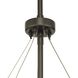 Saucedo 5 Light 24.5 inch Architectural Bronze Pendant Ceiling Light, Design Series