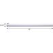 AirPro White Fan Downrod, 18in