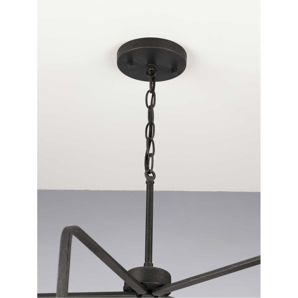 Foster 5 Light 25 inch Gilded Iron Chandelier Ceiling Light