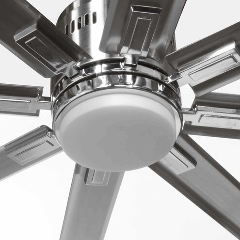 Vast 72 inch Brushed Nickel Ceiling Fan, Progress LED