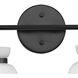 Lexie 4 Light 30 inch Matte Black Bathroom Vanity Light Wall Light