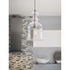 Staunton 1 Light Brushed Nickel Pendant Ceiling Light, Design Series