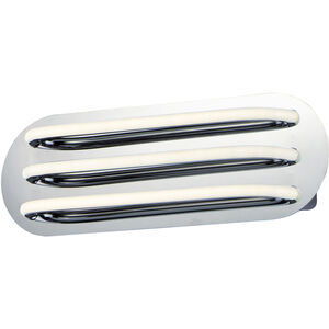 Neon LED 17.75 inch Polished Chrome Bath Vanity Light Wall Light