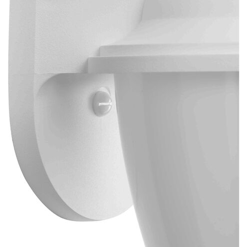 Polycarbonate Outdoor Outdoor Wall Lantern in White