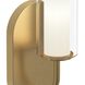 Mack 1 Light 4.75 inch Brushed Gold Wall Sconce Wall Light
