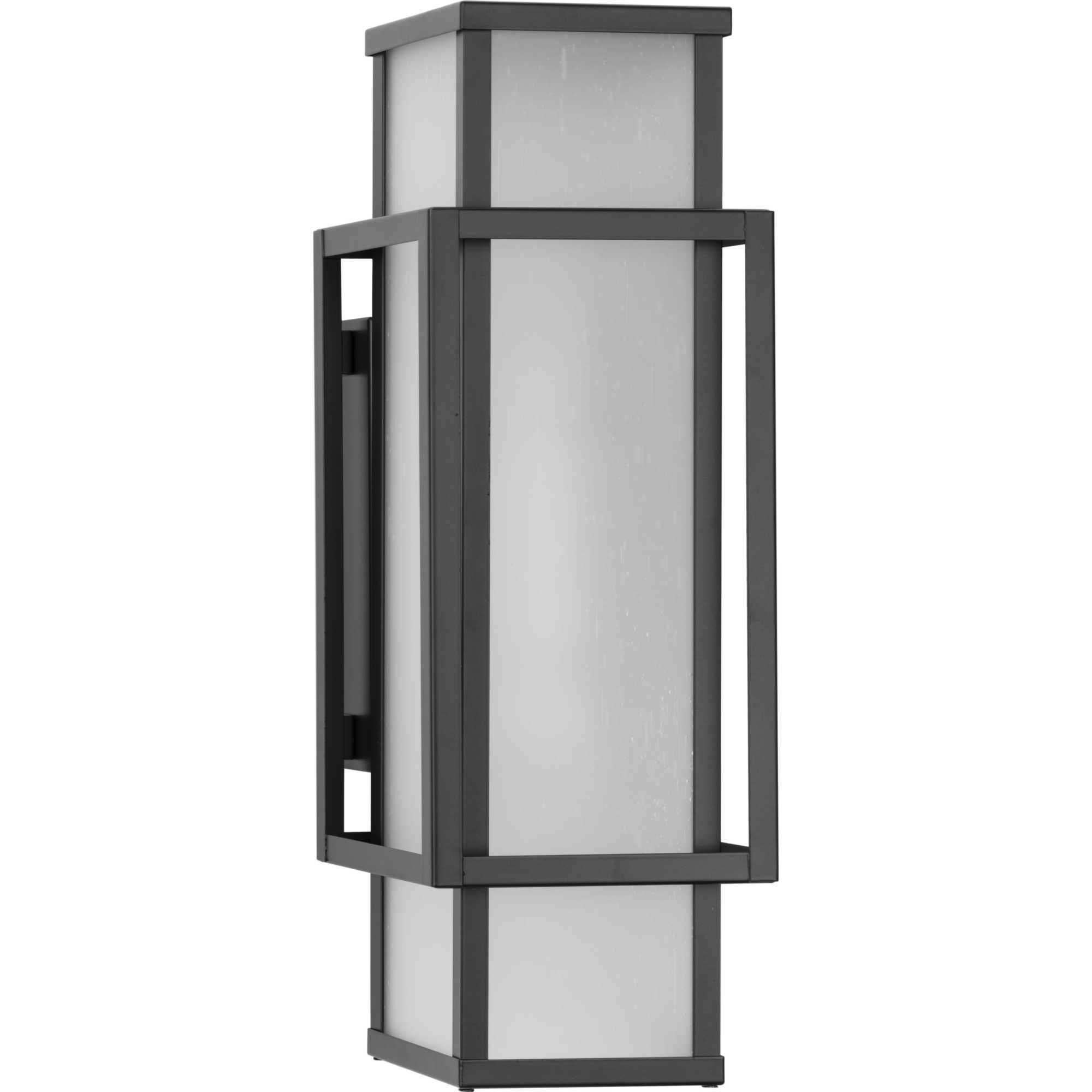 Unison 2 Light 18 inch Matte Black Outdoor Wall Lantern