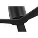 Paso 60 inch Matte Black Ceiling Fan