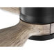 Farris 60 inch Graphite with Driftwood Blades Ceiling Fan, Progress LED