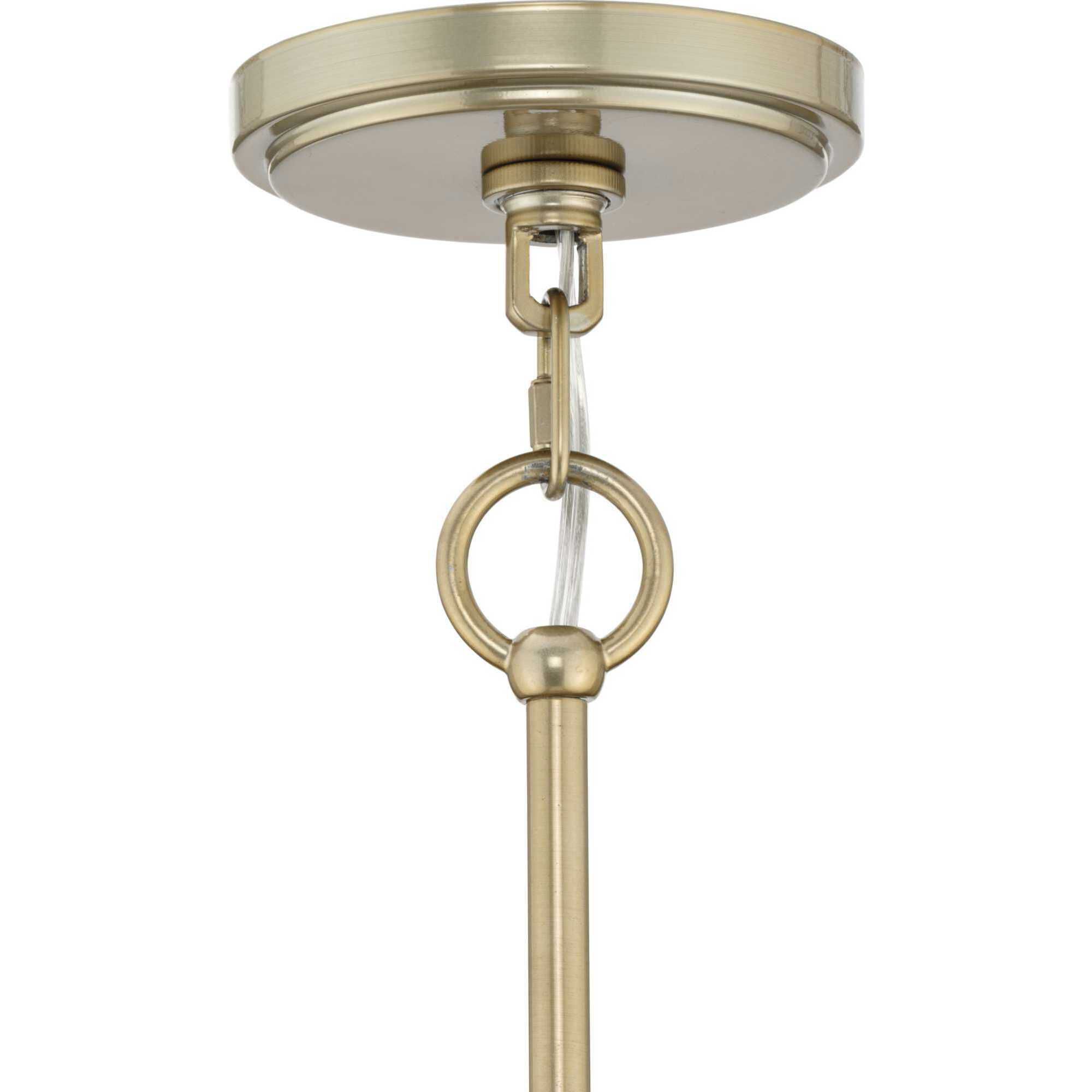 Seville 4 Light 17.87 inch Soft Gold Foyer Light Ceiling Light, Design Series